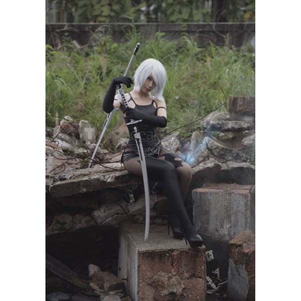 Nier Automata A2 Black Cosplay Costume