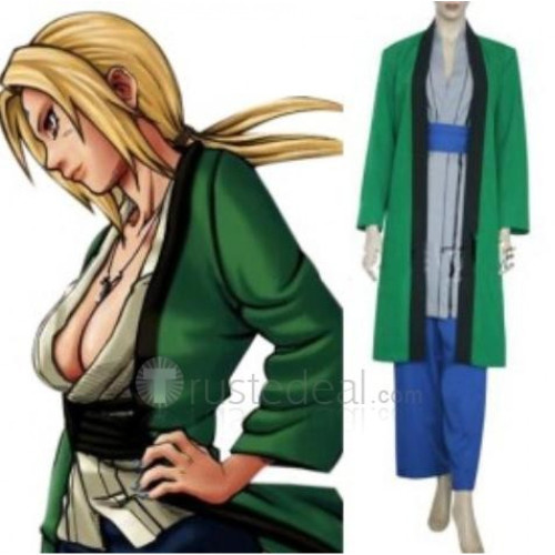 Naruto Tsunade 5th Hokage Cosplay Costume