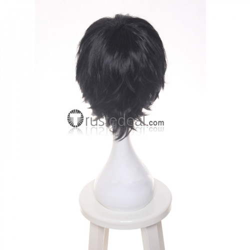 Nanbaka Jyugo Black Red Cosplay Wig