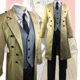 Yuri on Ice YOI Viktor Victor Nikiforov Trench Coat Coach Cosplay Costume