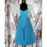 Inu x Boku SS Shirakiin Ririchiyo Blue Formal Dress