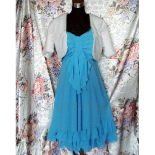 Inu x Boku SS Shirakiin Ririchiyo Blue Formal Dress