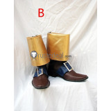 Castlevania Richter Belmont Brown Cosplay Boots Shoes