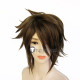Short Brown Cosplay Wig