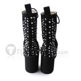 Black Lolita Boots