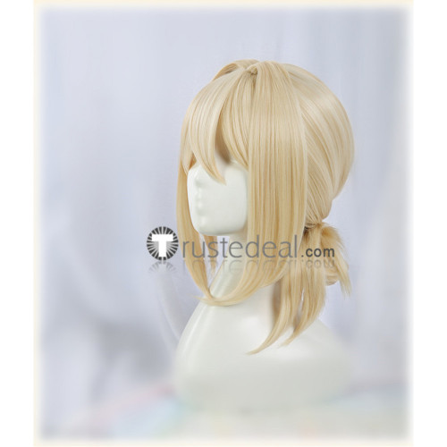 Violet Evergarden The Movie Blonde Cosplay Wig