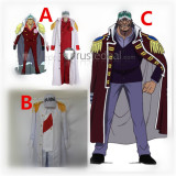 One Piece Sakazuki Akainu Doberman Sengoku Marine Cosplay Costumes