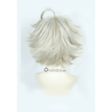 Black Clover Asta Silver Grey Cosplay Wig