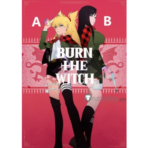 Burn the Witch Ninny Spangcole Noel Niihashi Green Uniform Cosplay Costumes