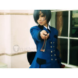 Black Butler Kuroshitsuji Ciel Phantomhive Blue Cosplay Costume