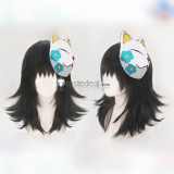 Kimetsu no Yaiba Demon Slayer Makomo Gyoumei Himejima Sanemi Shinazugawa Cosplay Wig