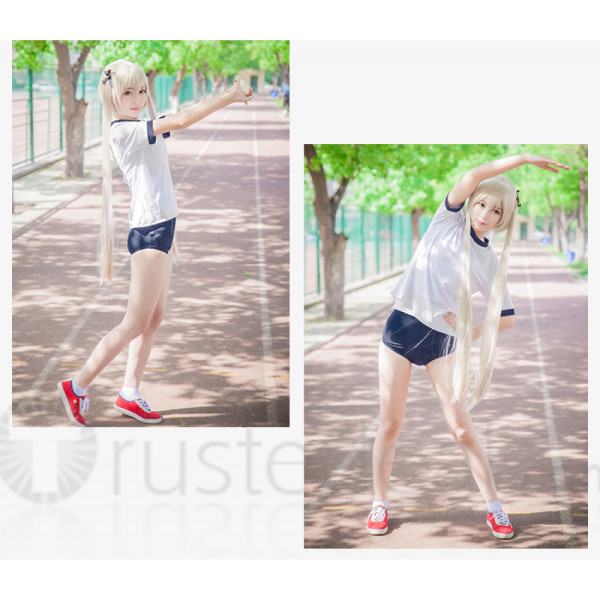 Yosuga no Sora Sora Kasugano Gym Suit JK Sports Cosplay Uniform