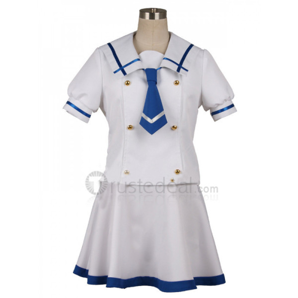 Is the Order a Rabbit GochiUsa Chino Kafu White School Uniform Cosplay Costume
