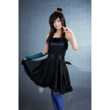 K-On! Akiyama Mio Black Cosplay Costume