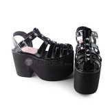 Beautiful Matt White Purple Sandals