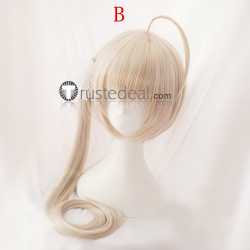 Yosuga no Sora Kasugano Sora Gray Blonde Ponytails Cosplay Wigs