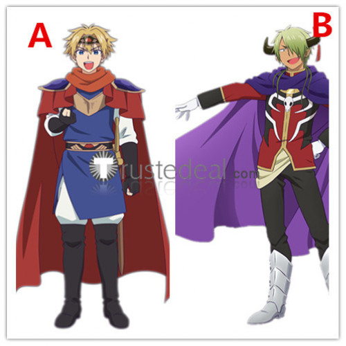 Maoujou de Oyasumi Sleepy Princess in the Demon Castle Dawner the Hero Akatsuki Twilight Demon King Tasogare Cosplay Costumes
