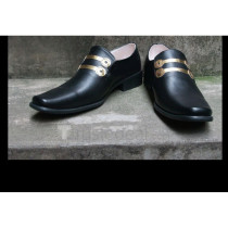 One Piece Sir Crocodile Black Cosplay Shoes Boots