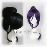 Overlord Pleiades Six Stars Yuri Alpha Narberal Gamma Lupusregina Beta Black Purple Red Cosplay Wigs