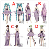 Vocaloid The Madness of Duke Venomania Miku Hatsune Luka Meiko Gumi Cosplay Costumes
