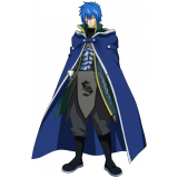 Fairy Tail Crime Sorciere Meredy Jellal Ultear Blue Cloak Cape Cosplay Costume