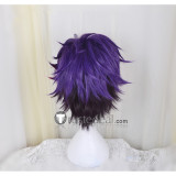 Tsukiuta Six Gravity Mutsuki Hajime Purple Cosplay Wig