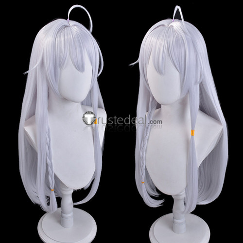 Wandering Witch The Journey of Elaina Majo no Tabitabi Elaina Silver Grey Cosplay Wig
