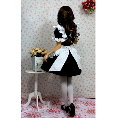 Maid White and Black Cosplay Costume