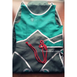 RWBY Volume 4 Lie Ren Green White Cosplay Costume