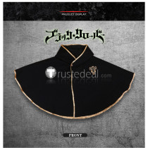 Black Clover Asta Cape Headband Cosplay Costume
