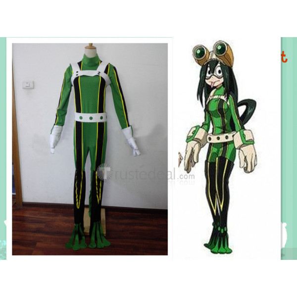 My Hero Academia Boku no Hero Academia Tsuyu Asui Outfit Cosplay Costume