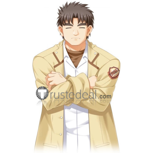 Angel Beats Matsushita Brown Cosplay Wig