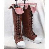 Zetsuen no Tempest Blast Of Tempest Fuwa Mahiro Brown Cosplay Boots