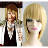 Bleach  Zaraki Kenpachi Hirako Shinji Visored Short Blonde Styled Cosplay Wig