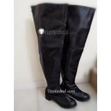 Thigh High Black Cosplay Shoes Boots