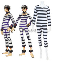 Nanbaka Jyugo Black White Cosplay Costumes