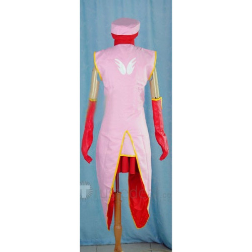 Red and Pink Cardcaptor Sakura Cosplay Costume