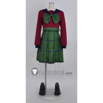 Sailor Moon Michiru Kaioh Hotaru Tomoe Winter Girls School Uniform Cosplay Costume