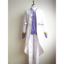 Black Butler Kuroshitsuji Ash Landers White Tuxedo Cosplay Costume