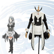 Fire Emblem Fates Flora Maid Cosplay Costume