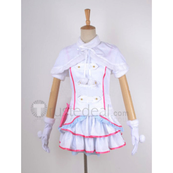 Love Live Snow Halation Rin Hoshizora Winter Christmas Cosplay Costume