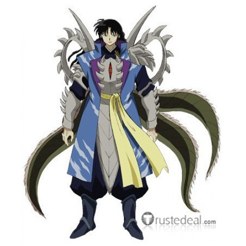 Inuyasha Naraku Evil Demon Blue Cosplay Costume