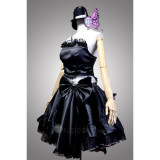 Vocaloid Miku Hatsune Magnet Black Cosplay Costume