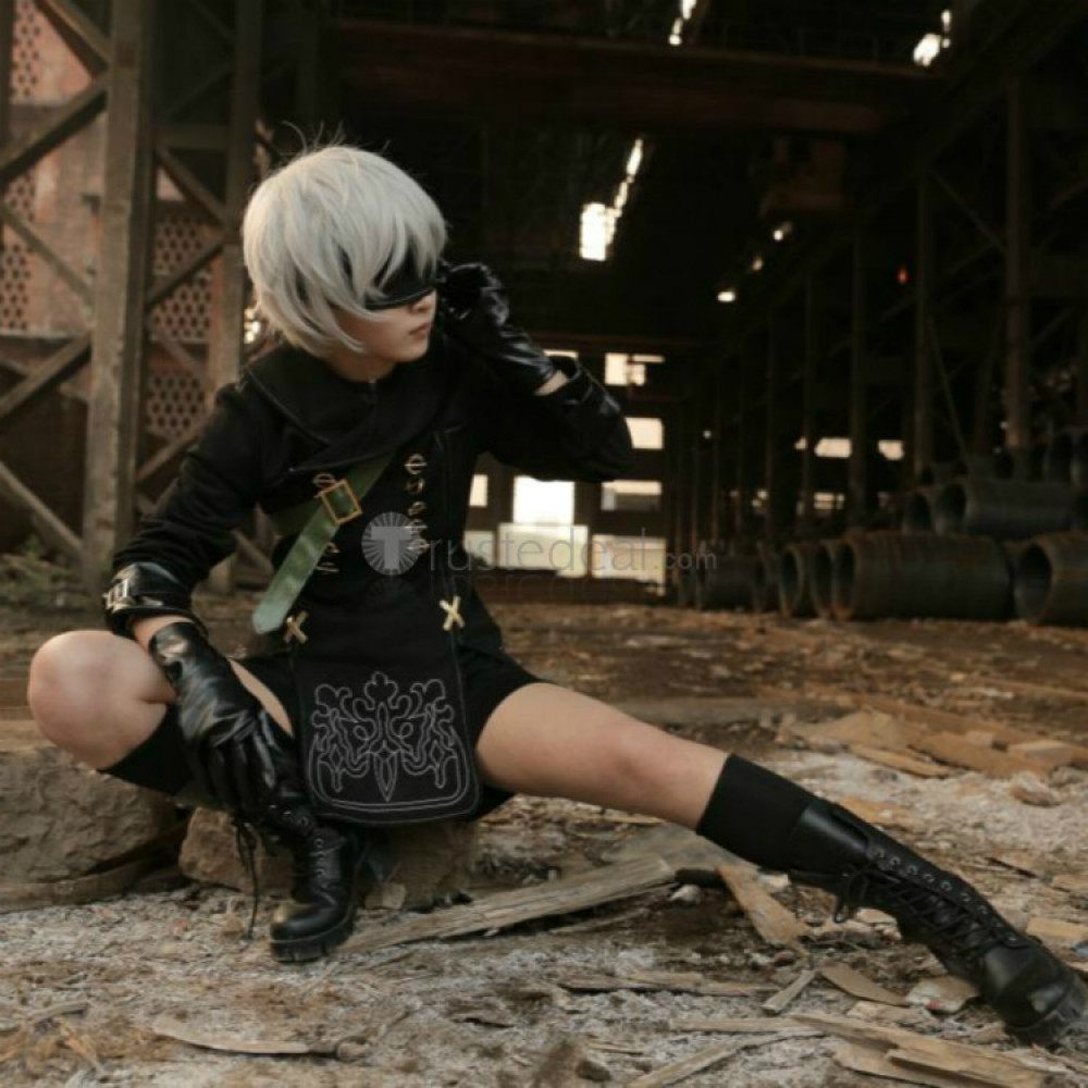 Nier Automata 9S Black Cosplay Costume