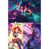 League of Legends LOL Star Guardian Zoe Xayah Rakan Neeko 2019 Cosplay Wigs