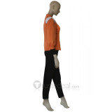 Bleach Yoruichi Shihouin Shunpo Orange Jumper Cosplay Costume