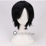 Undertale Mettaton Temmie Black Grey Silver Cosplay Wig