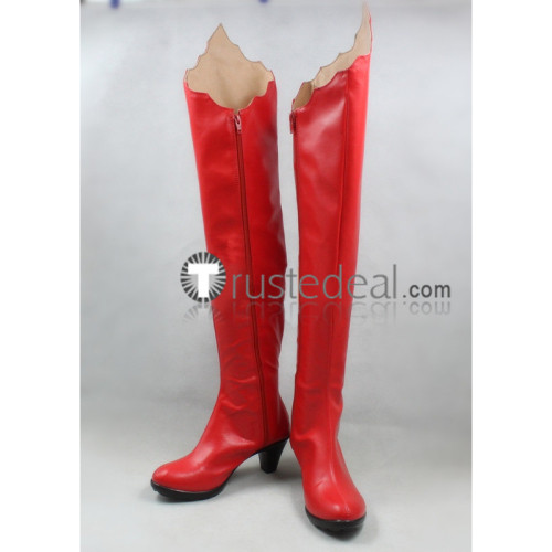 Shugo Chara Utau Hoshina Lunatic Charm Devil Red Dia Yaya Yuiki Nagihiko Fujisaki Cosplay Boots Shoes