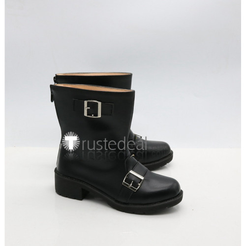 Satsuriku no Tenshi Angel of Slaughter Ray Rachel Gardner Black Cosplay Shoes Boots