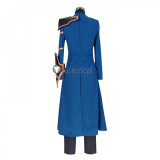 Pokemon Trainer Wes Blue Cosplay Costume